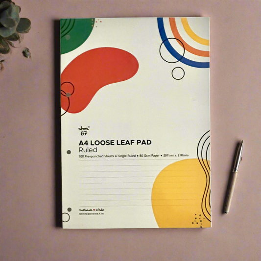 Loose Leaf Pad - A4 size